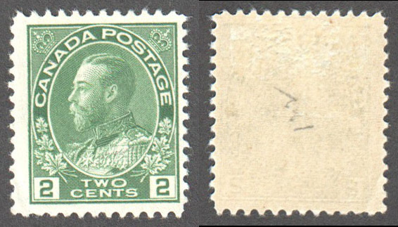 Canada Scott 107iv Mint VF (P) - Click Image to Close